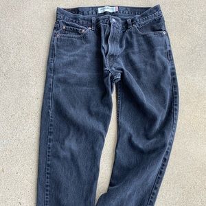 Men’s Levi’s 505.  36x30 black wash jeans